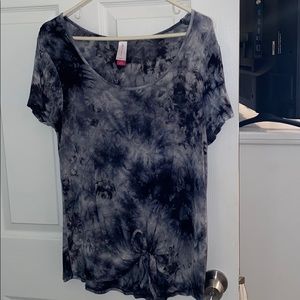 Tie dye short sleeve t-shirt